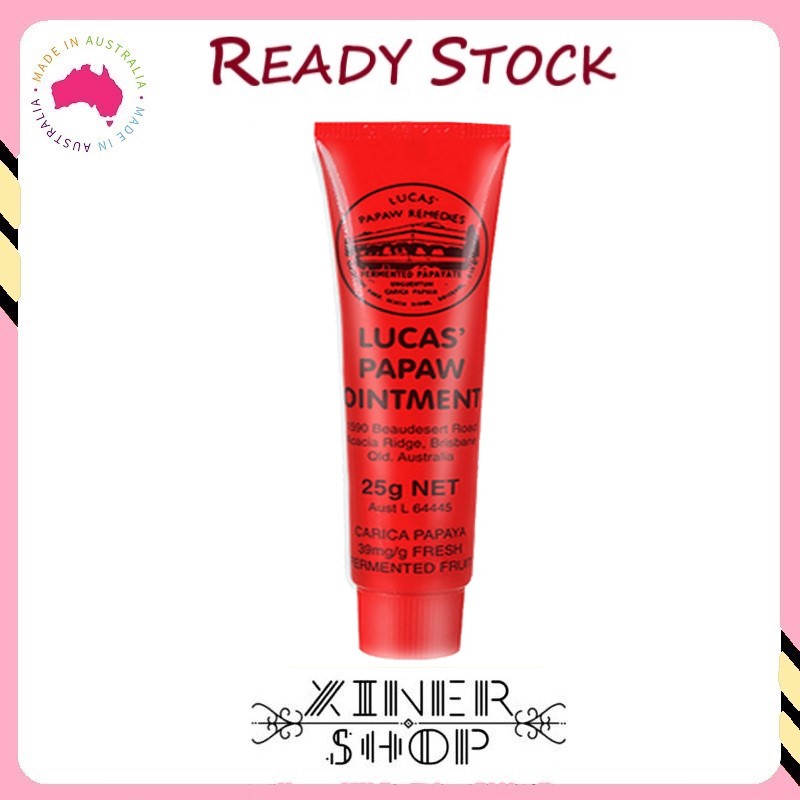 Lucas Papaw Ointment Pawpaw Cream Paw Paw Handy Tube 25g Aussie Made FREE POST! | UK