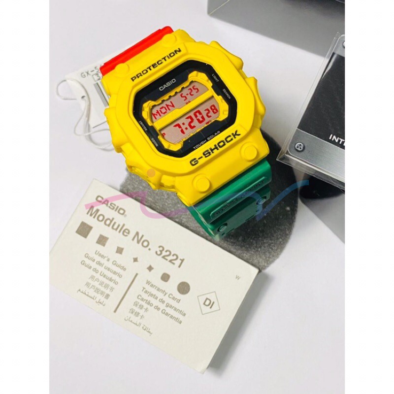 G shock rasta discount custom