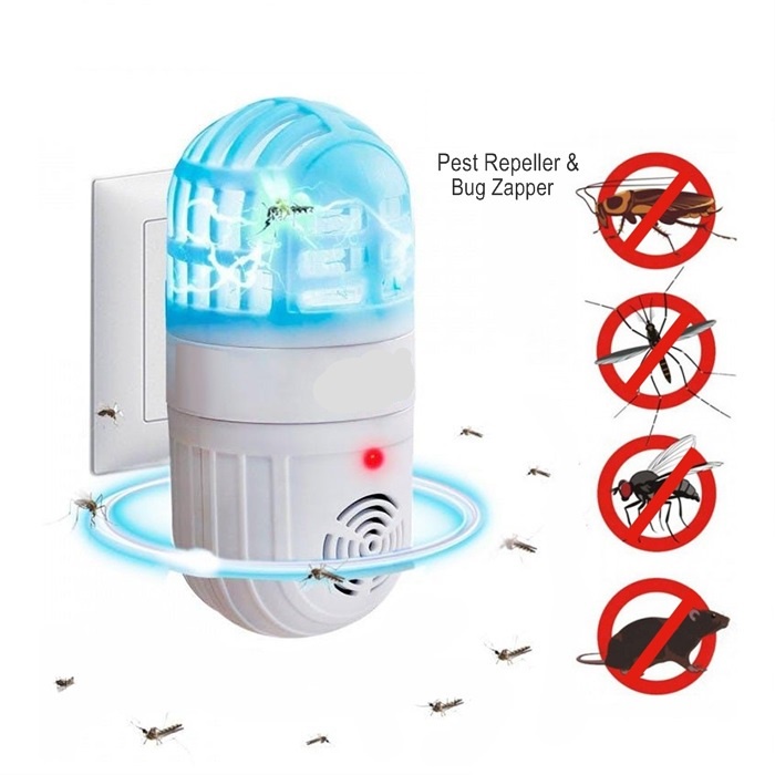 Mosquito Killer Electric Insect Killer Fly Trap, Indoor Mosquito Zapper ...