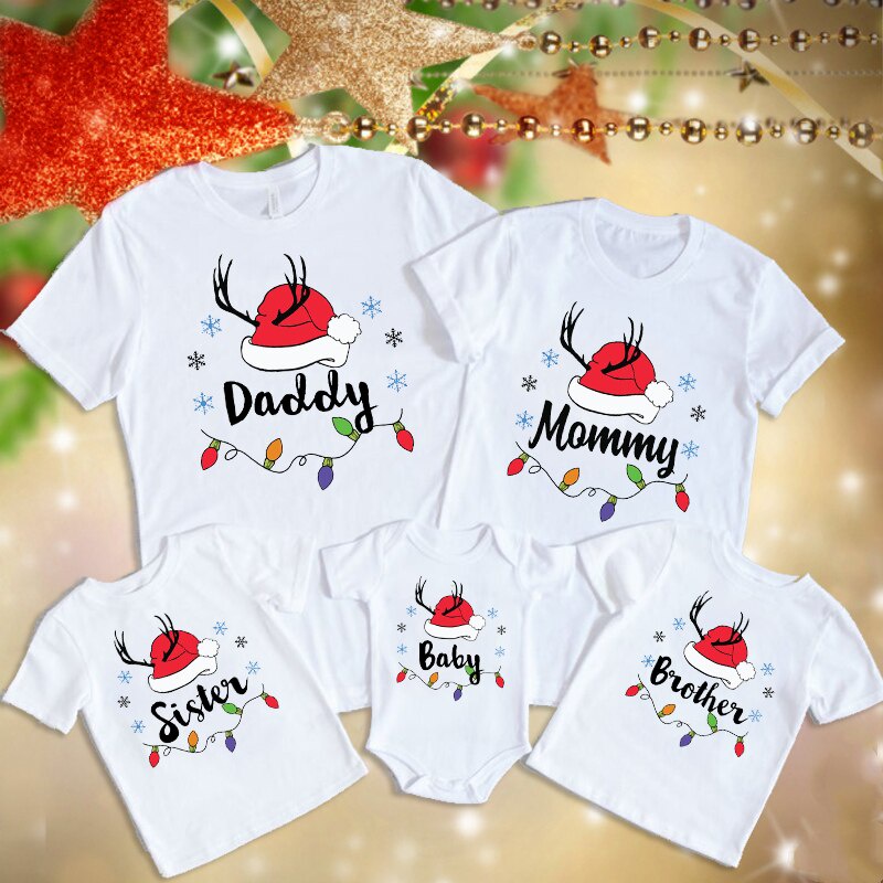 Estampados de camisetas online para familia