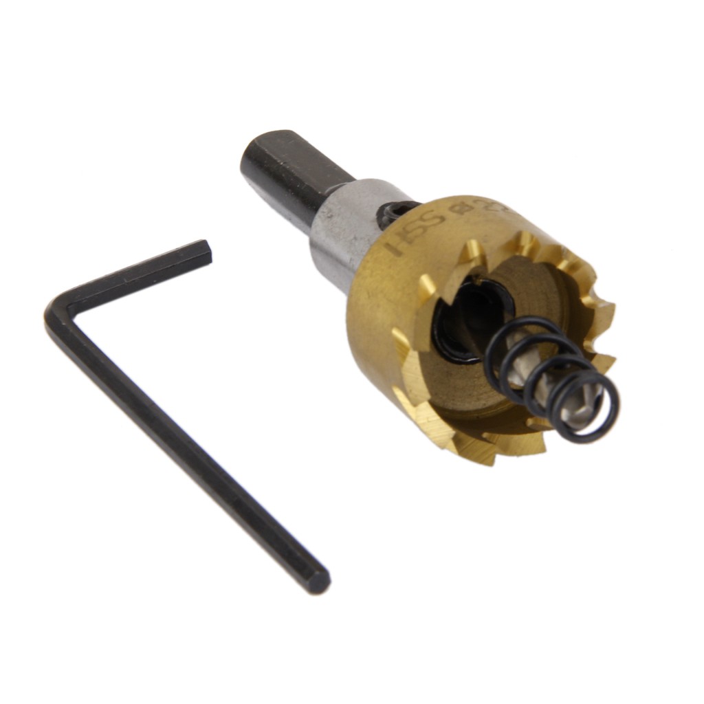 [chiwanjicdMY] Dia. 22mm Carbide Tip Hole Bit Cutter for Metal ...
