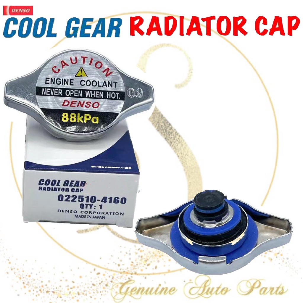 100 ORIGINAL DENSO COOL GEAR RADIATOR CAP R124 R125 R126 R148 022510
