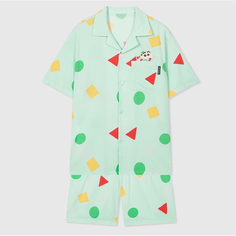 ◆SPAO◆ Crayon Shin-chan's unstoppable short-sleeved pajama Let's meet Crayon Shin-chan (クレヨンしんちゃん ) with SPAO