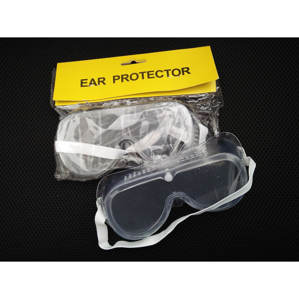 Safety Goggle with Ear Protection / Gogal Keselamatan Dengan Pelindung ...