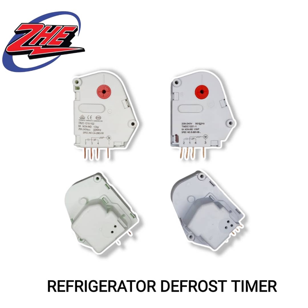 REFRIGERATOR DEFROST TIMER 6 HOUR / FREEZER DEFROST TIMER / TIMER PETI