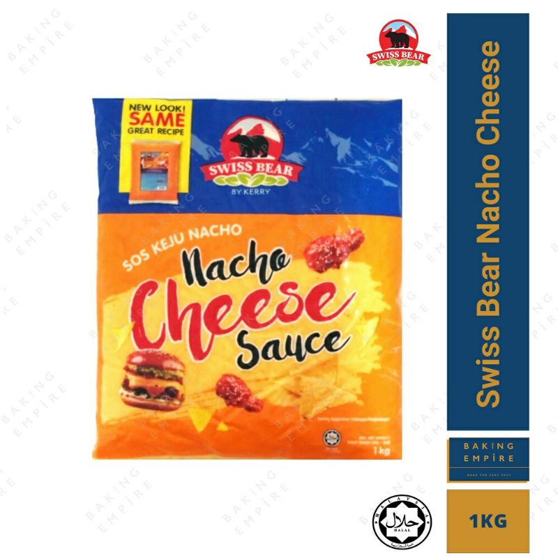 (exp 9/2023)Halal【Swiss Bear Sos Nacho Cheese Sauce 芝士酱】1kg | Shopee ...