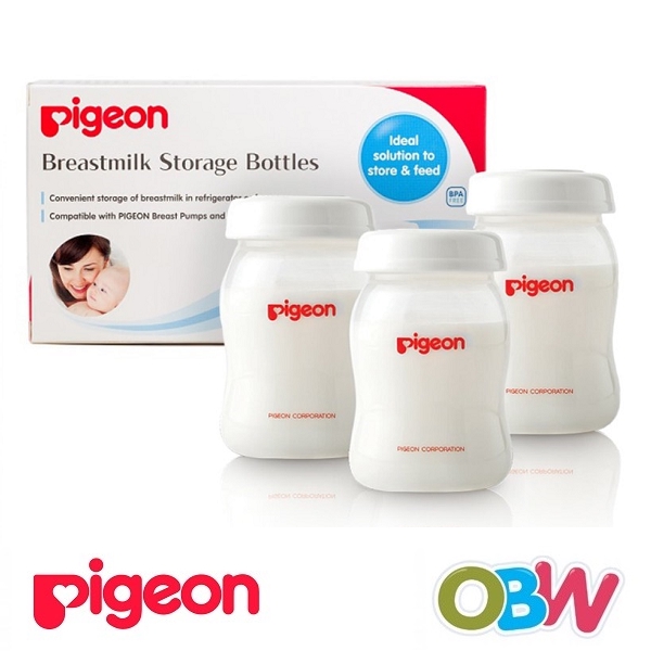 Wide-Neck Breast Milk Storage Bottles