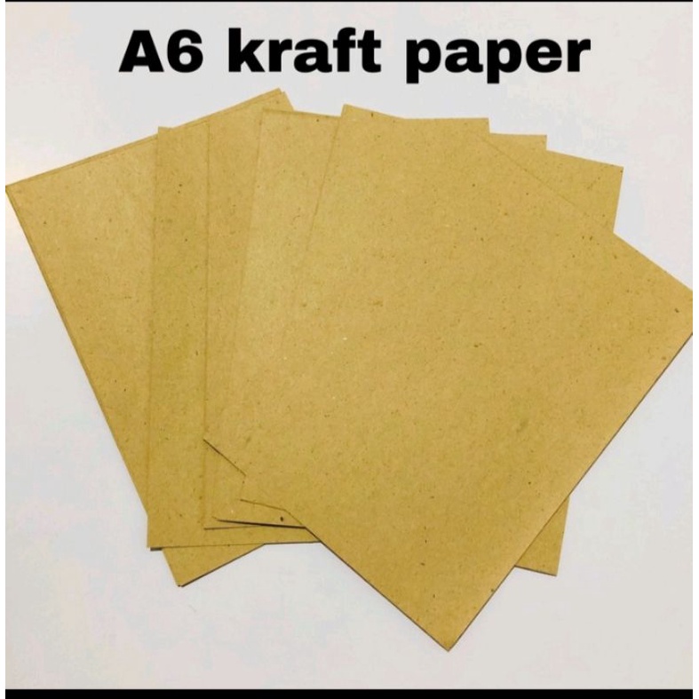 [30 Sheets] kraft paper vintage scrap bock | Shopee Malaysia