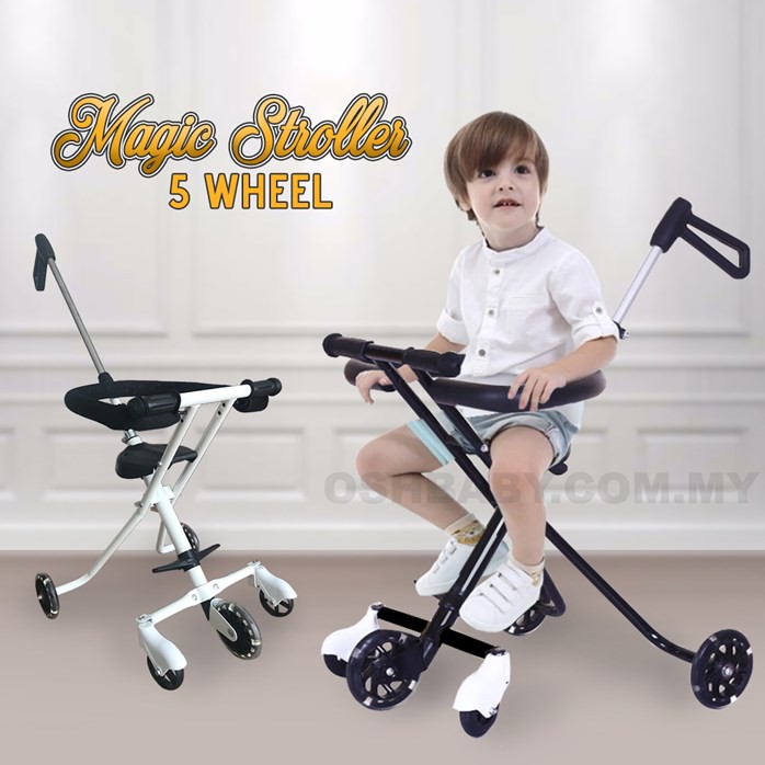 5 wheel magic sales stroller