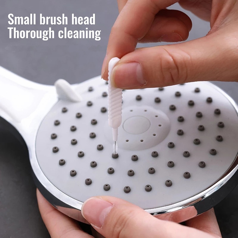 10Pcs/Set Mini Hole Cleaning Brushes for Bathroom Shower Head Cleaning Tools / Electronic