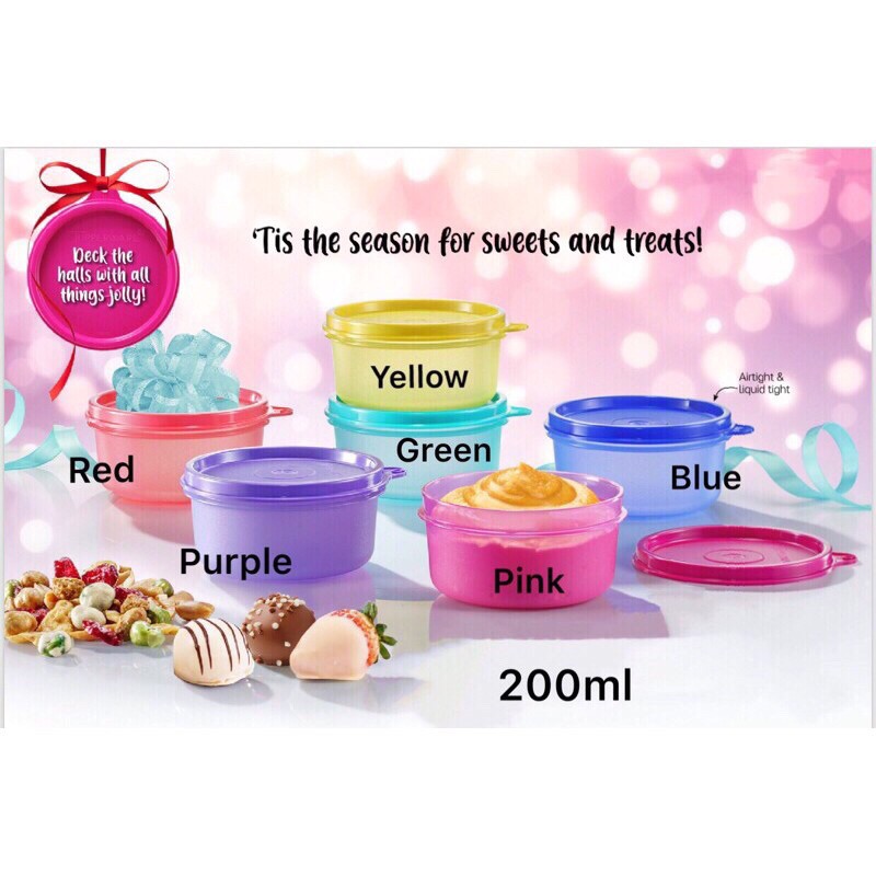 [Ready Stock] TUPPERWARE Mini Round Keeper 200ml (1pc) | Shopee Malaysia