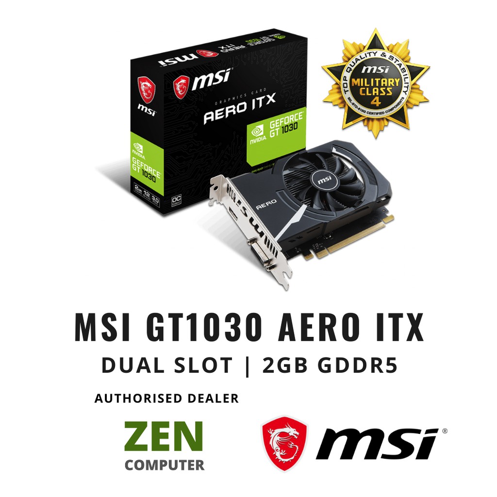 Msi gt best sale 1030 aero itx