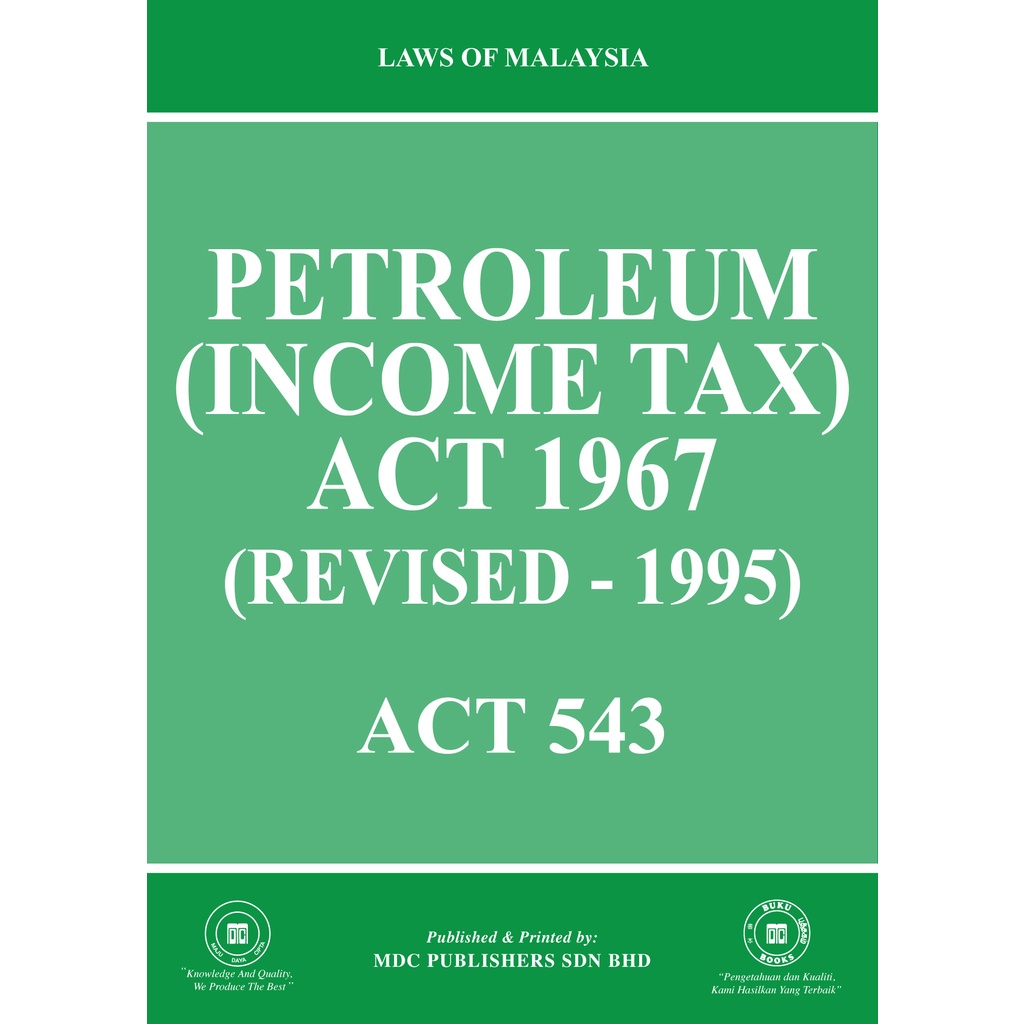 543-petroleum-income-tax-act-1967-revised-1995-shopee-malaysia