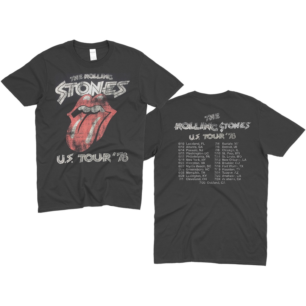 The Rolling Stones 78' WORLD TOUR Tシャツ