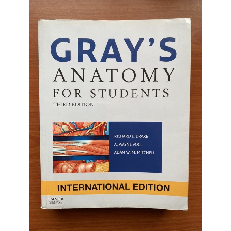 GRAY’s Anatomy For Students, 3rd Edition, 2nd Hand (Condition : 9.9/10 ...