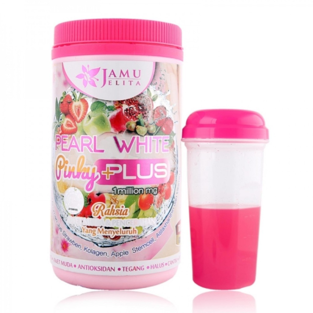 JAMU JELITA - PEARL WHITE PINKY PLUS ( 400gm ) | Shopee Malaysia