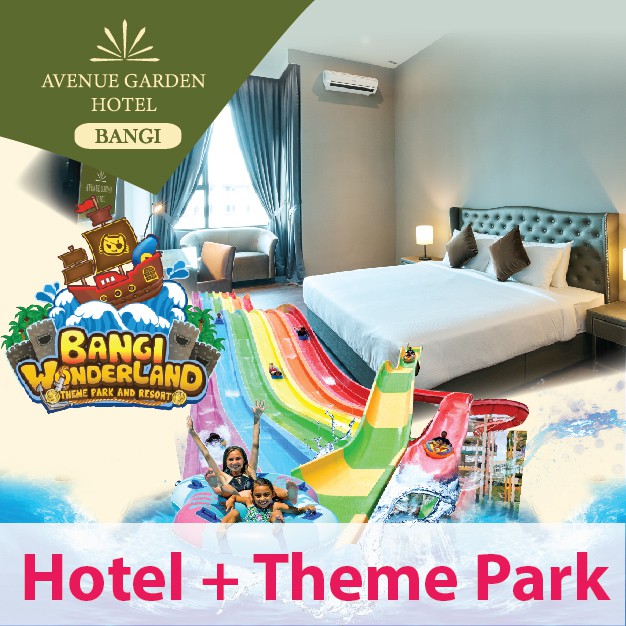 2d1n~bangi Wonderland Water Theme Park Hotel ~ Stay And Play Shopee Malaysia