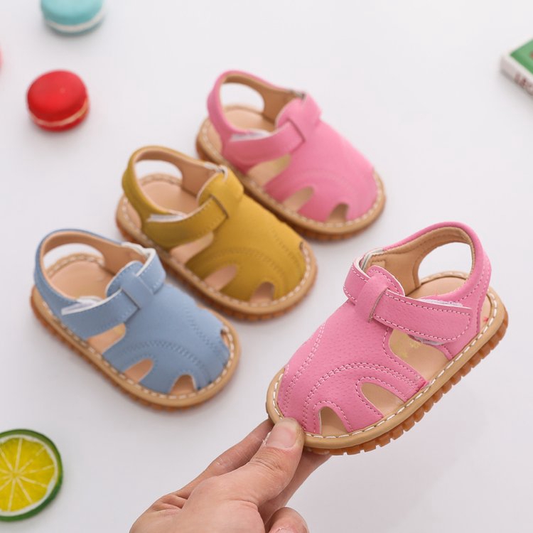 Baby girl shoes with sound sales