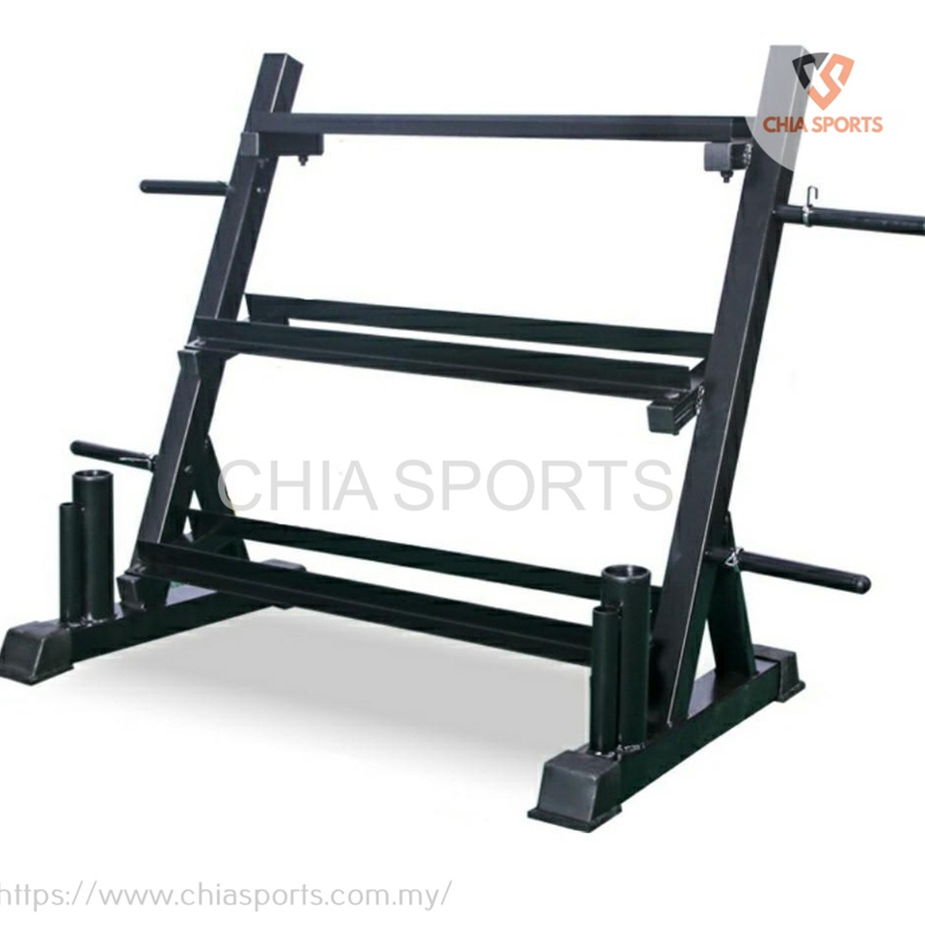 Multipurpose Dumbbell Rack 3 Tier Horizontal Premium Dumbbell Racks ...