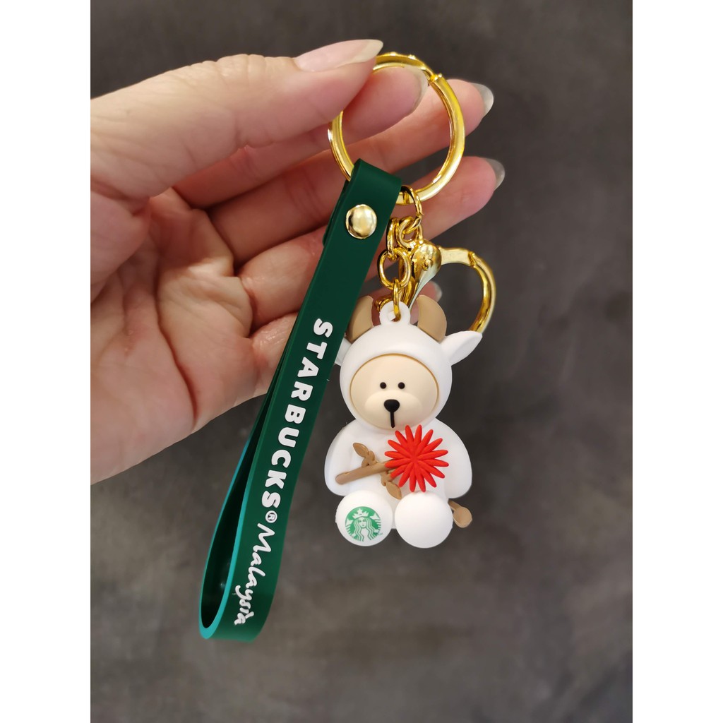 Starbucks ox keychain-malaysia exclusive | Shopee Malaysia