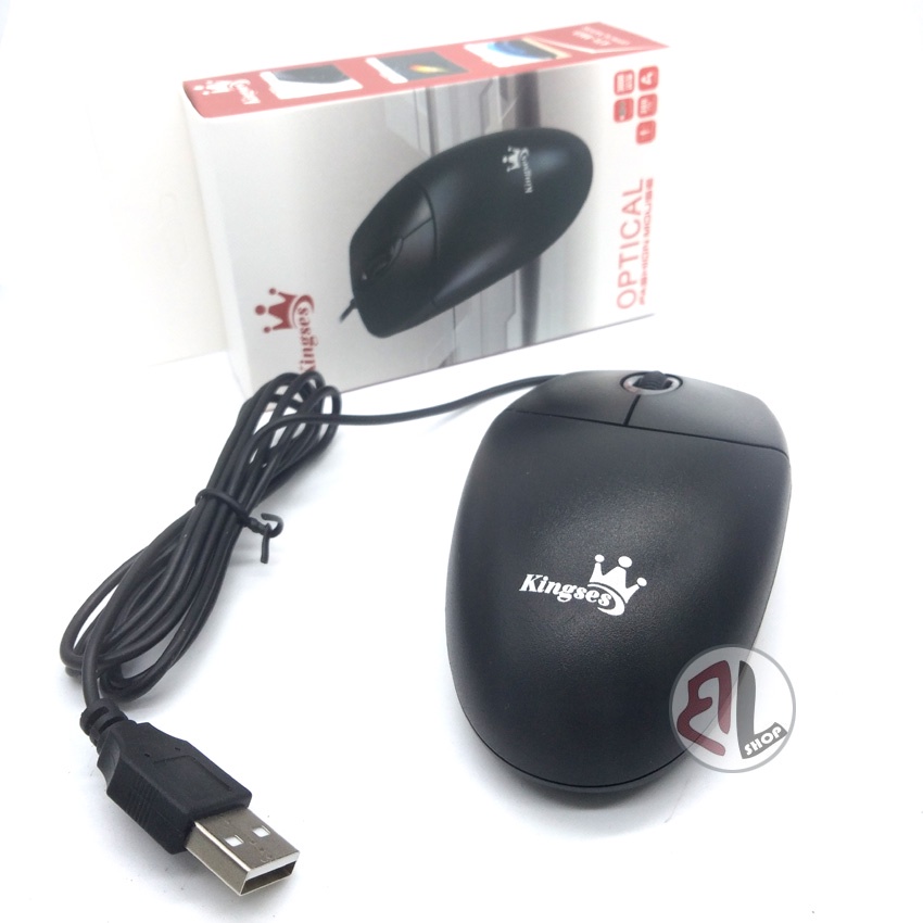 Official Kingses KTL-M69 Wired Usb Optical Mouse 3 Button For Laptop ...