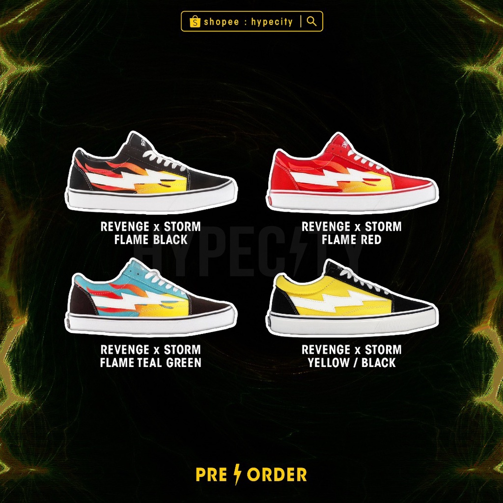 Revenge x storm cheap yellow and black