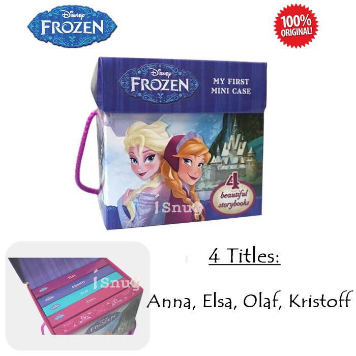 Disney Frozen My First Mini Case Storybook Box Set (4 Mini Board Books ...