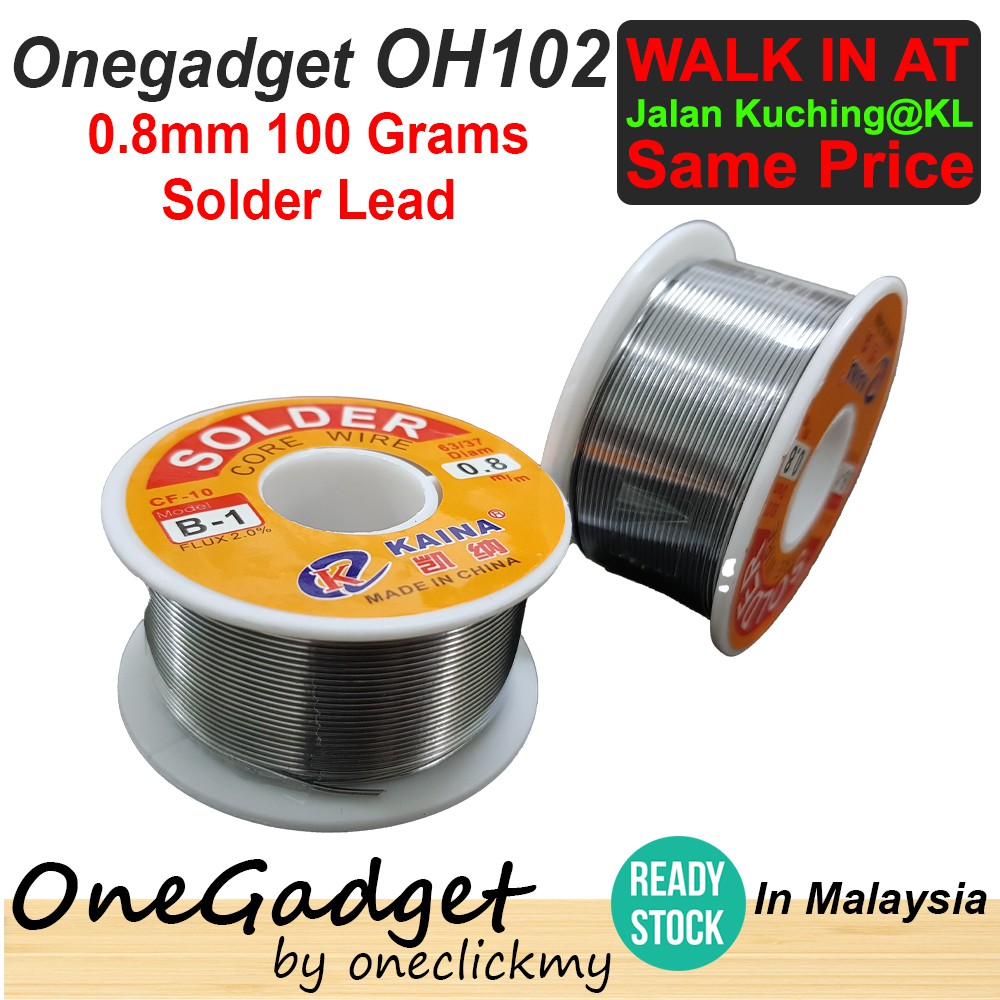 0.8mm / 1mm 50 Grams / 100 Grams Soldering Wire Lead Solder Lead Free