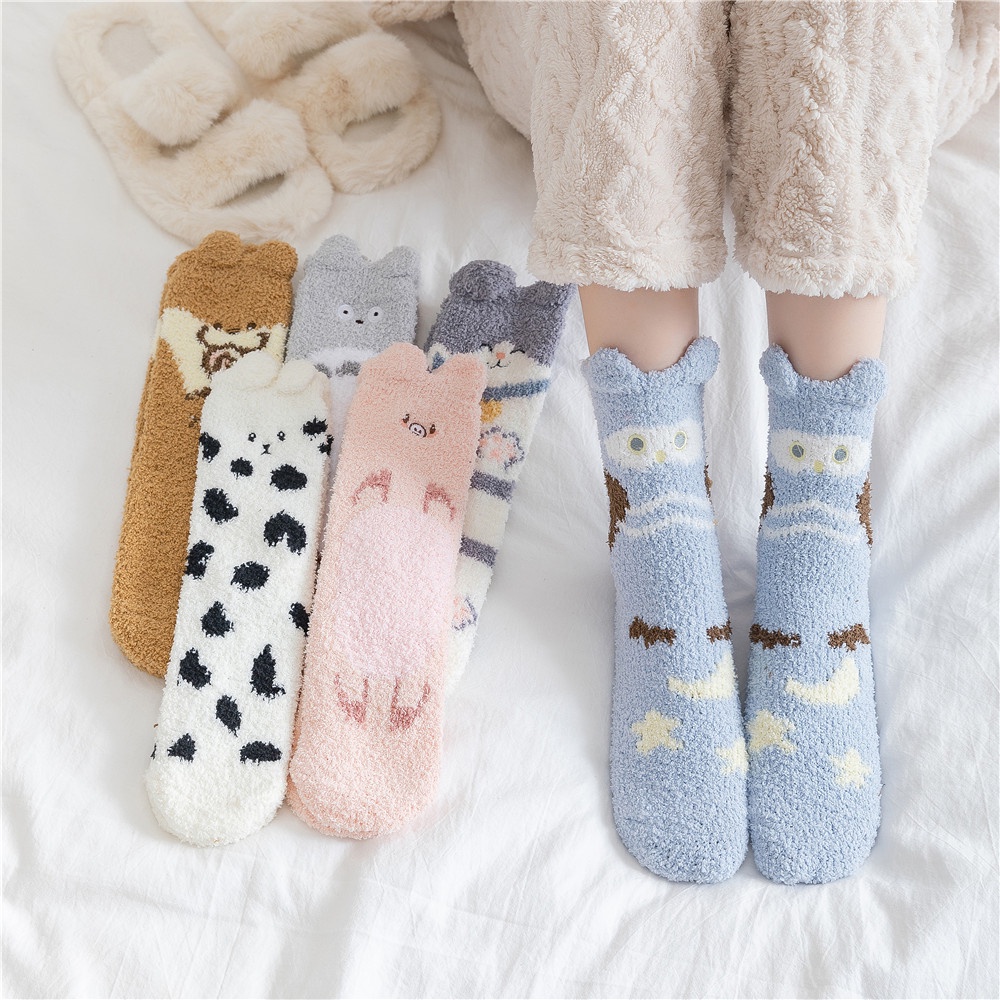 Warm Socks For Women Cloud Fuzzy Socks Ultra Soft Unisex Sleep