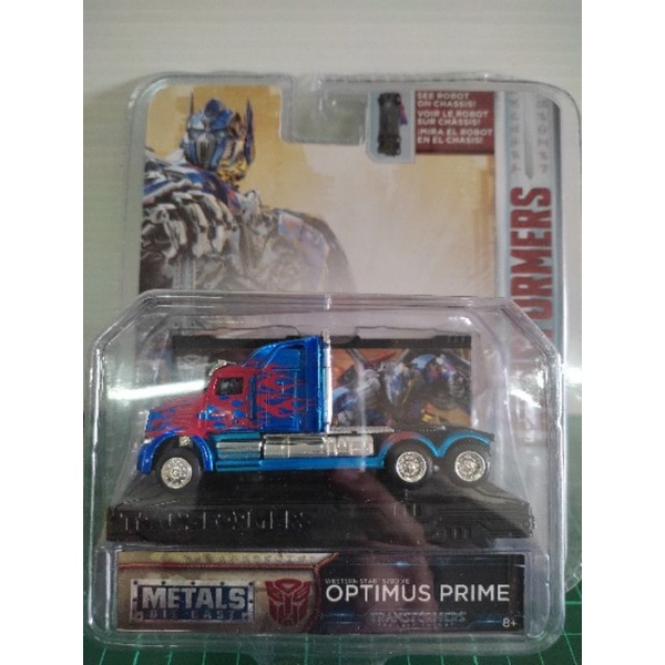 Jada Hasbro 1 64 hot wheels diecast transformers optimus prime