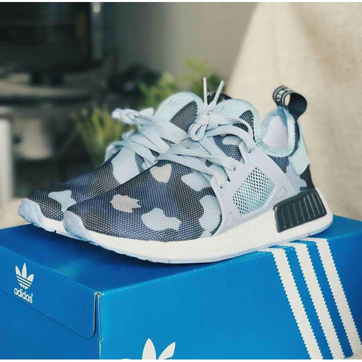 ADIDAS NMD CAMO BLUE STRIPE Shopee Malaysia