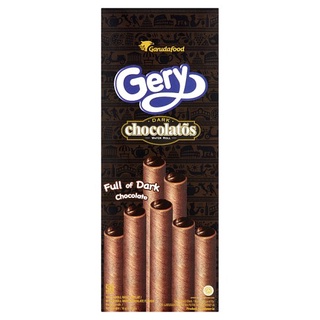 Gery Dark Chocolatos Wafer Rolls Chocolate & Dark Chocolate Wafer