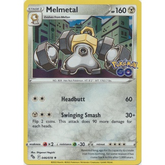 Melmetal / 046/078 / Reverse Holo & Holo Rare / Pokemon Go Pokemon Trading  Card Game PTCG | Shopee Malaysia