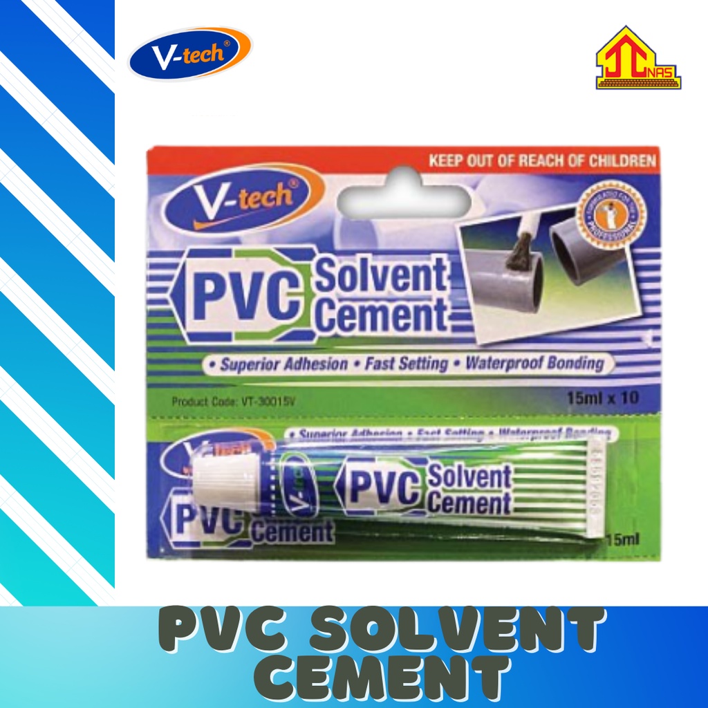 V-TECH VT300 PVC Solvent Cement Gum 15ml / PVC GAM MURAH | Shopee Malaysia