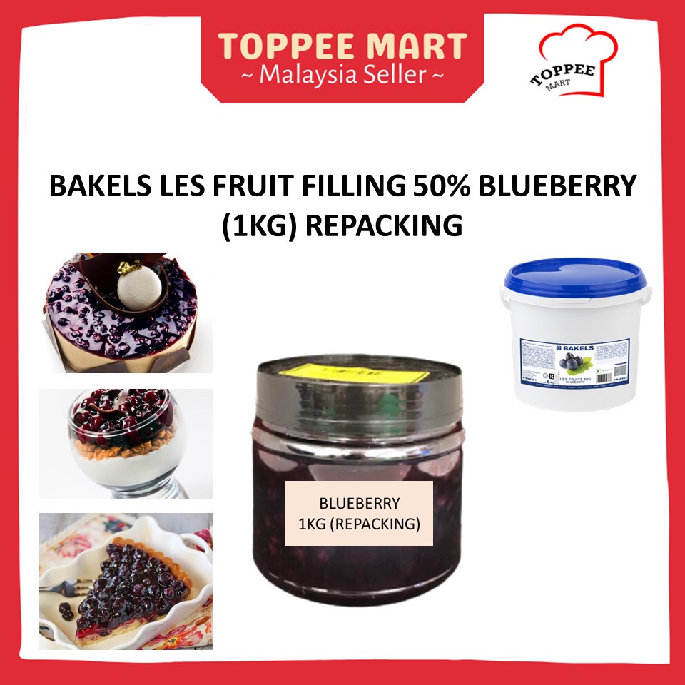 PREMIUM BAKELS Strawberry/RASPBERRY/Blueberry Les Fruit 50 Fruit