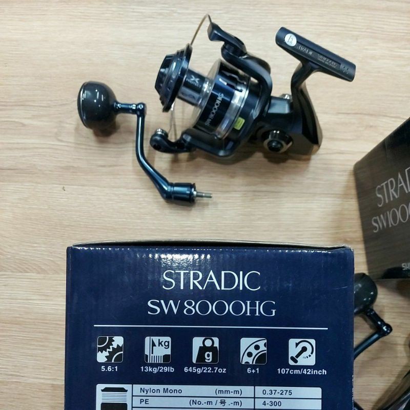 SHIMANO STRADIC SW 8000 HG 10000 HG 5:6:1 | Shopee Malaysia