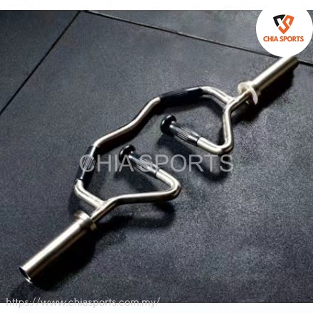 Olympic Tricep Bar Tri Trap International Bar Tricep Bi-Tri-Trap w ...