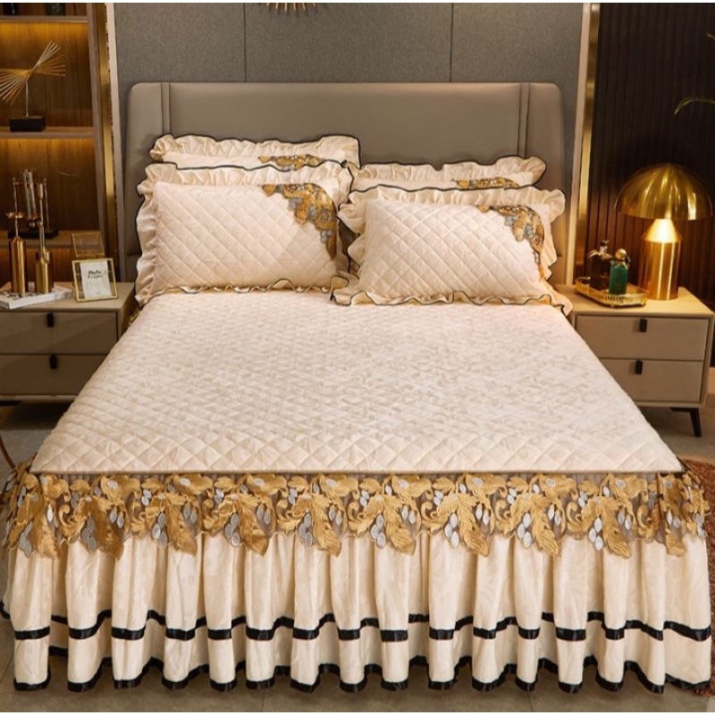 PRE ORDER Cadar Kawin Queen Cadar Pengantin Cadar Kawen Bedsheet Cadar ...
