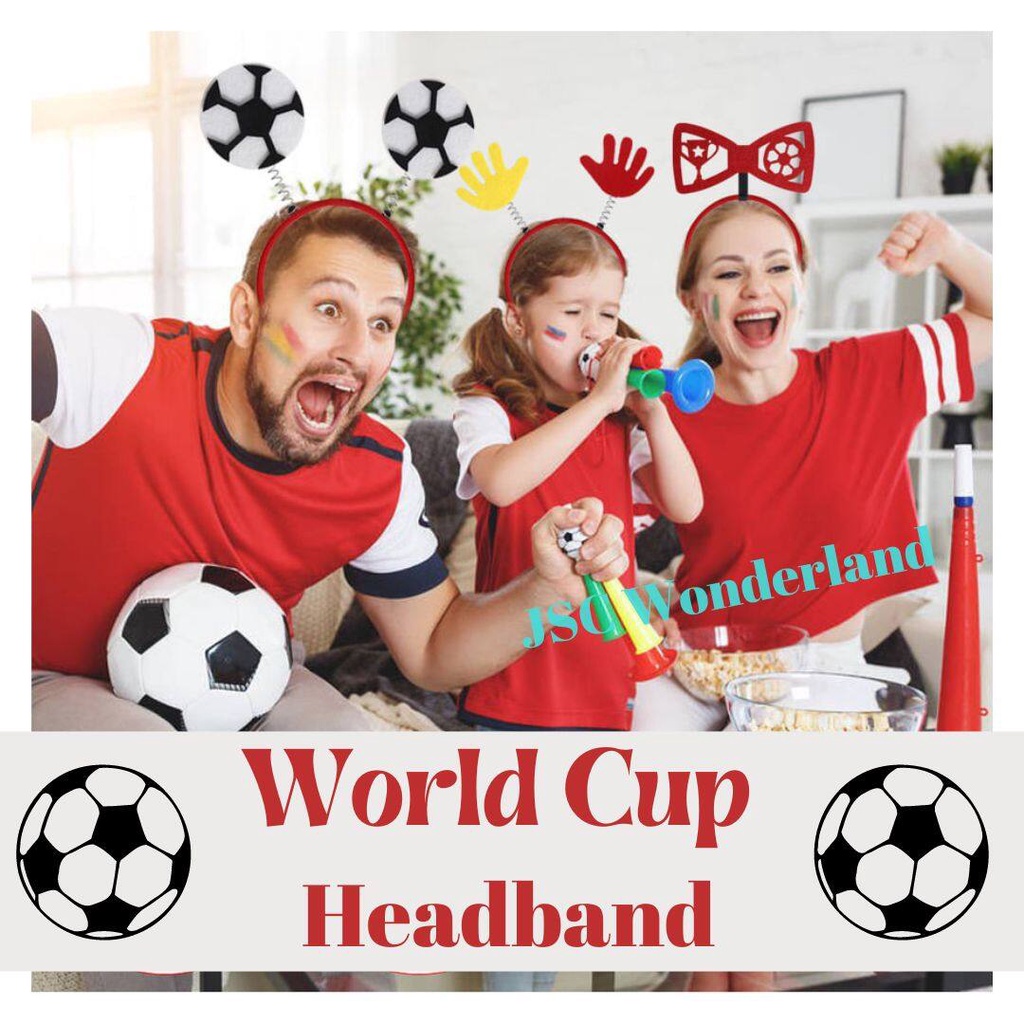 2022 Qatar World Cup Headband Football Fan Party Celebration FIFA World