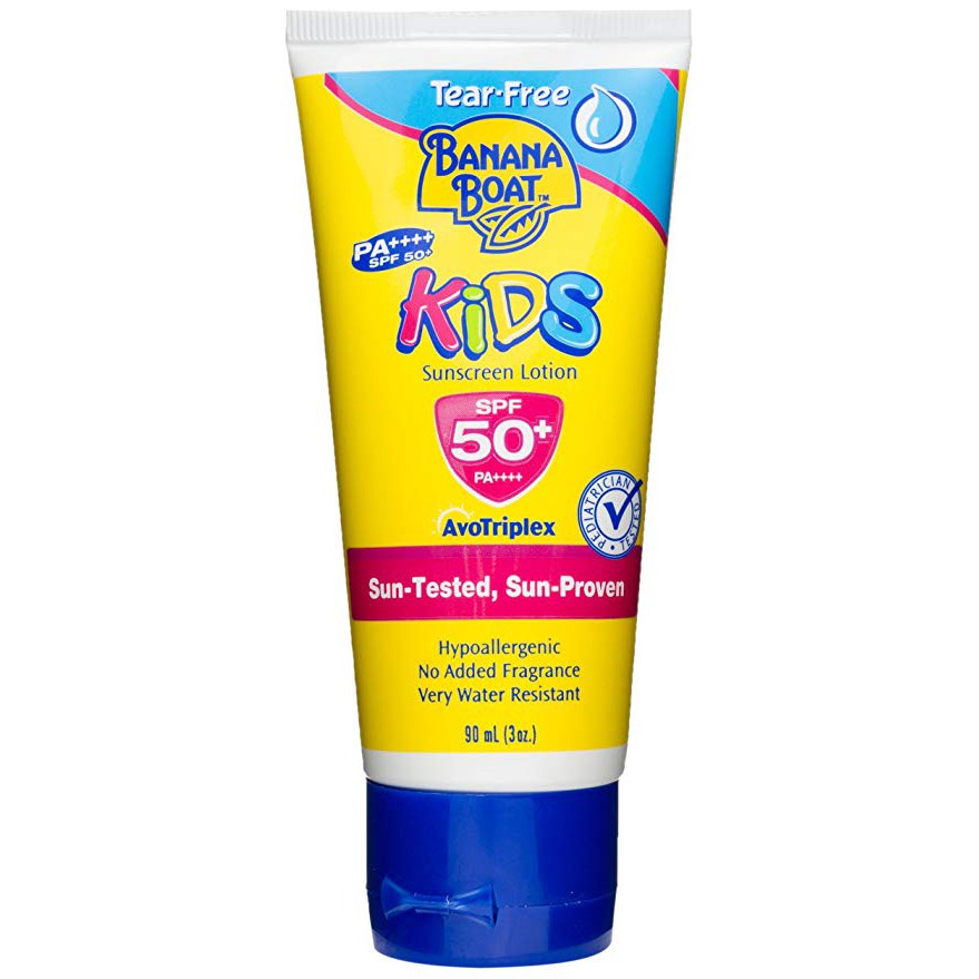 Banana Boat Kids Sunscreen Lotion SPF50+ PA++++ 90ML Shopee Malaysia