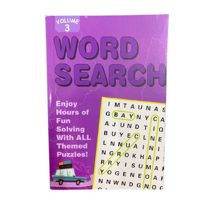 SNT (2020) Book / Puzzle / Kids / English (4 buku/set) Word Search Book ...