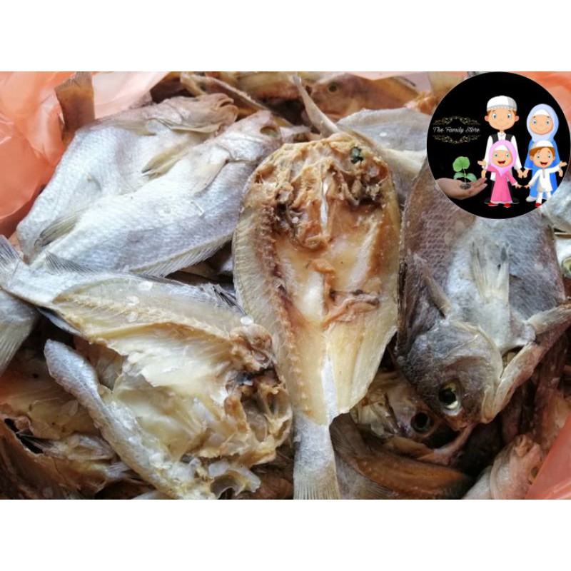 Ikan Kering Gelama Belah Confirm Sedap 500g | Shopee Malaysia