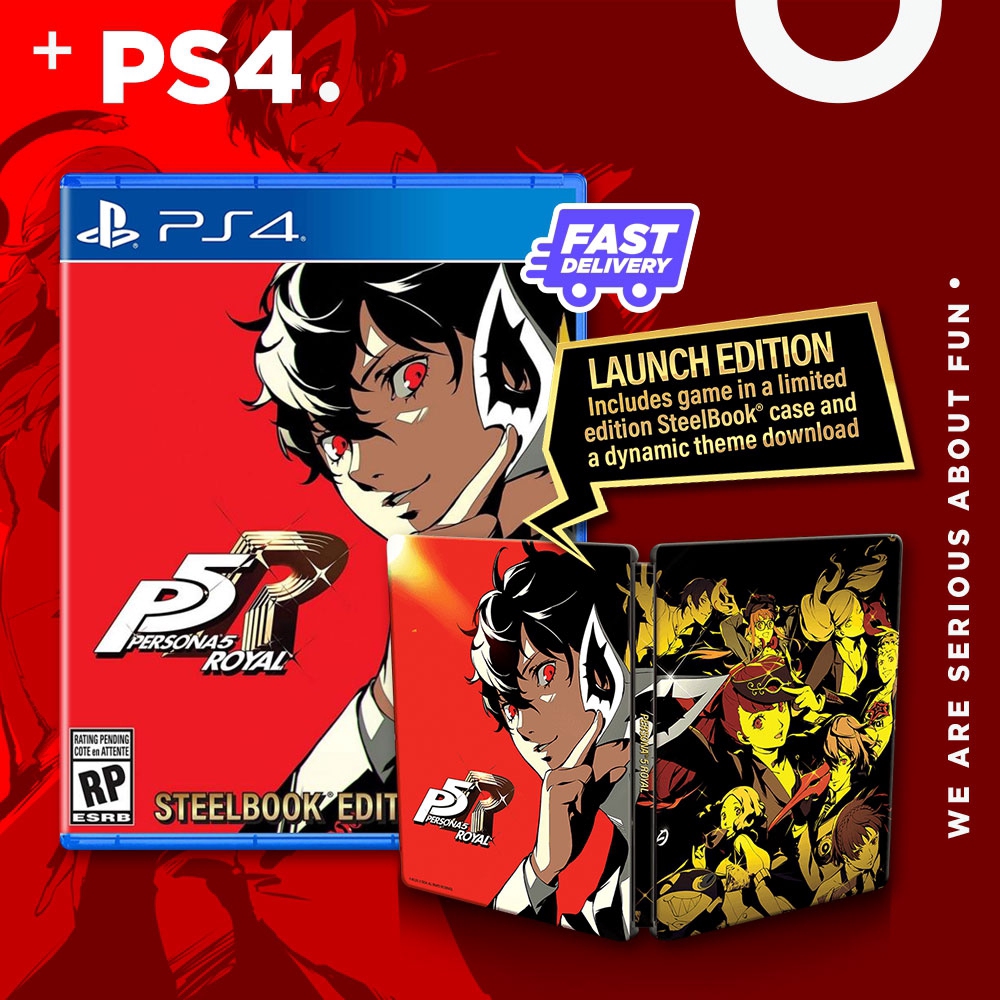 Persona 5 royal launch deals edition ps4