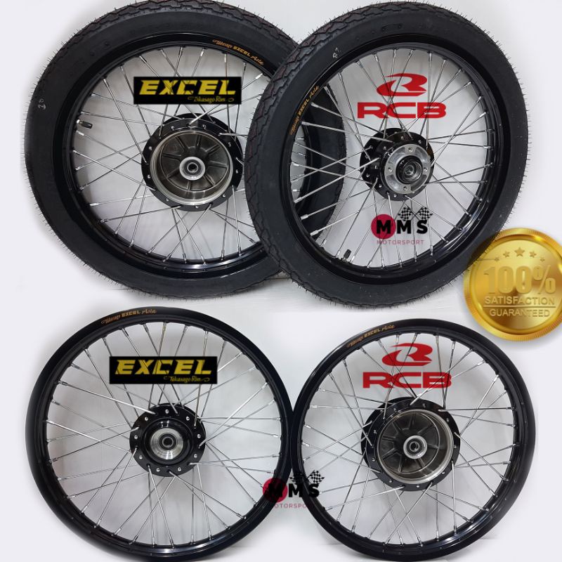 RXZ Set Pnp Takasago Excel Asia 1.60X18, RCB Lidi/Spoke Chrome, HLY Hub ...