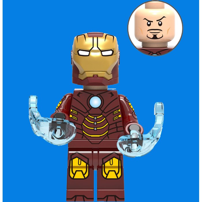 Lego Compatible Iron Man Mark 4 Marvel Avengers Superheroes Blocks Minifigures Shopee Malaysia