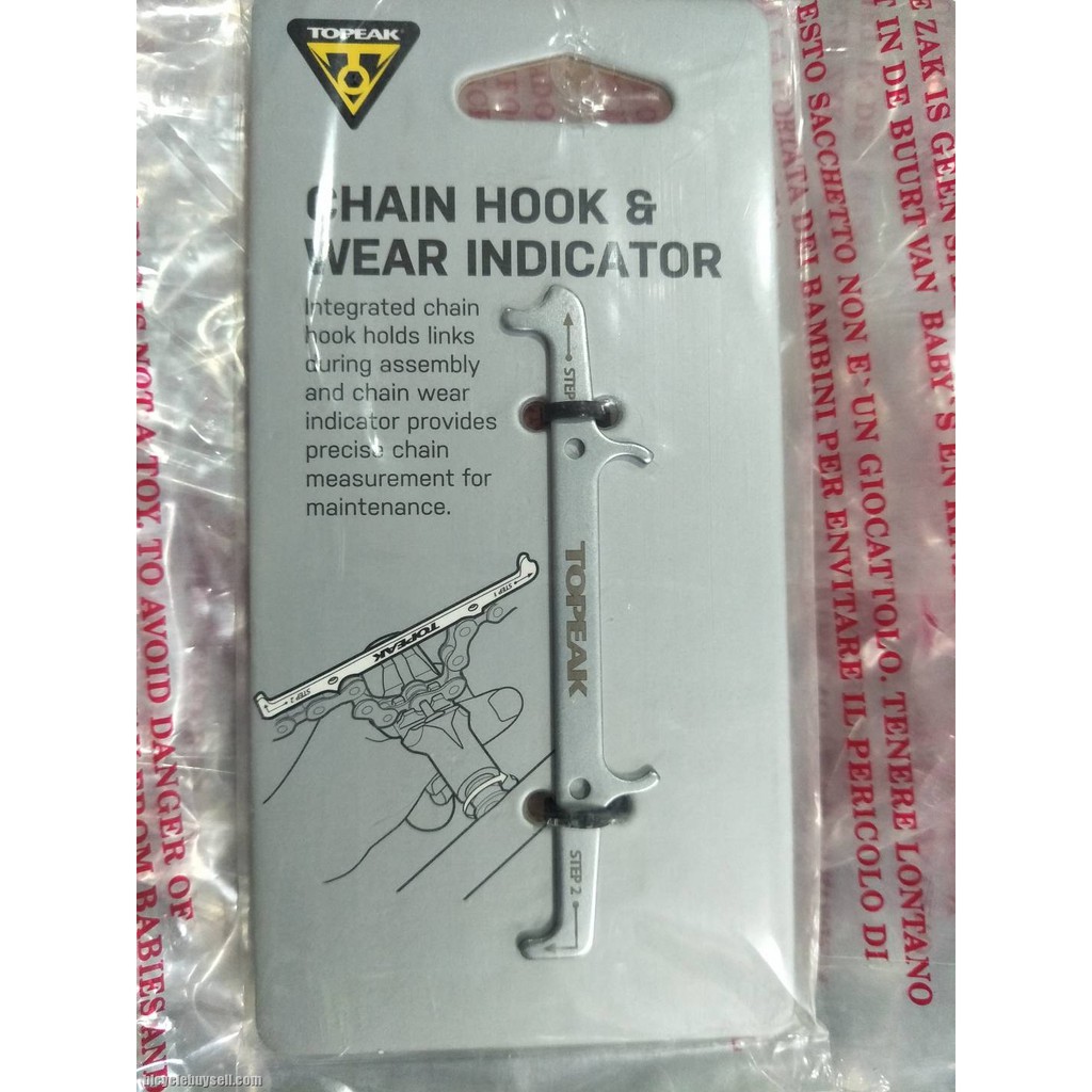 Topeak chain hook & cheap wear indicator