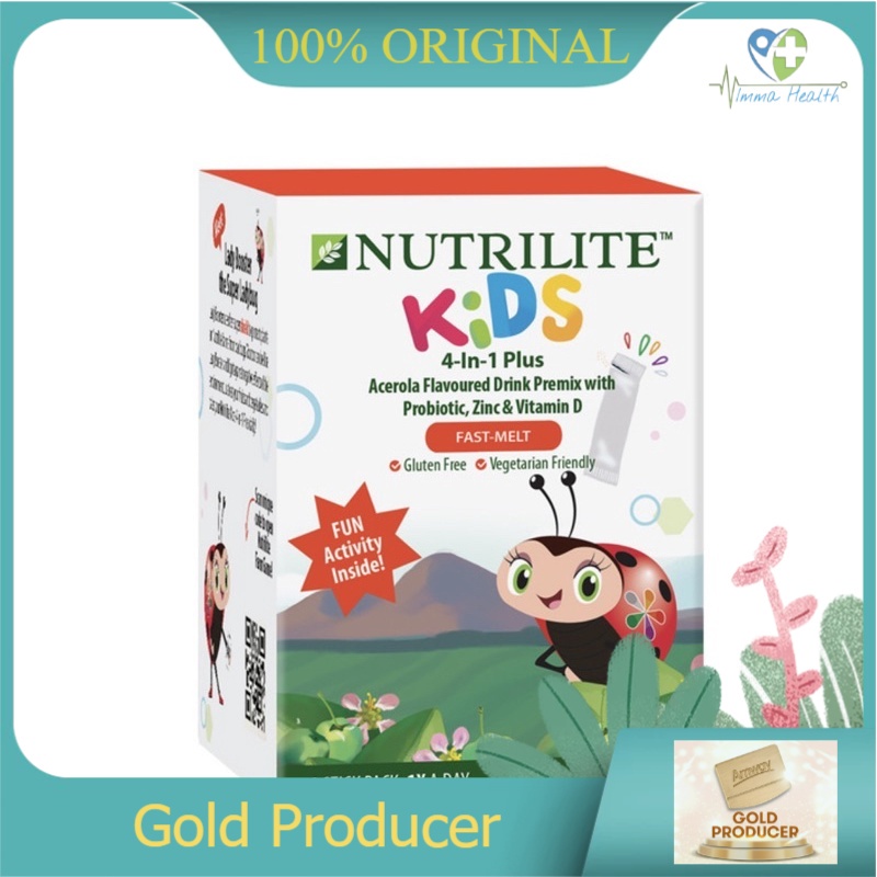 Gold Seller nutrilite kids 4-in-1 plus (vitaminC) with KKM | Shopee ...
