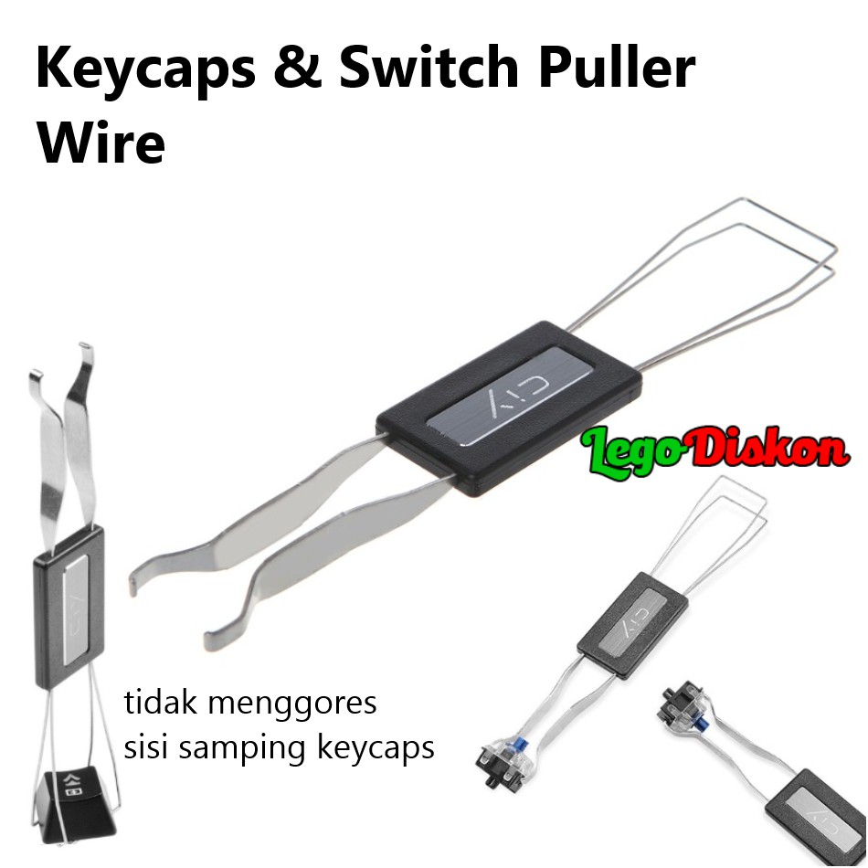 Keycaps and Switch Puller Mechanical Keyboard Puller Wire Combo ...