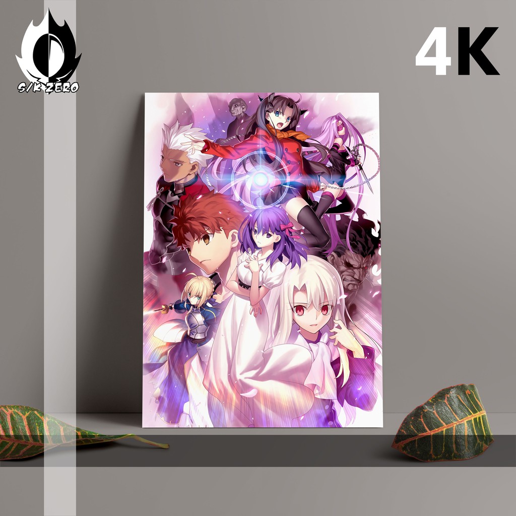 The Most Complete Anime A3 Poster size - Fate Stay Night Unlimited ...
