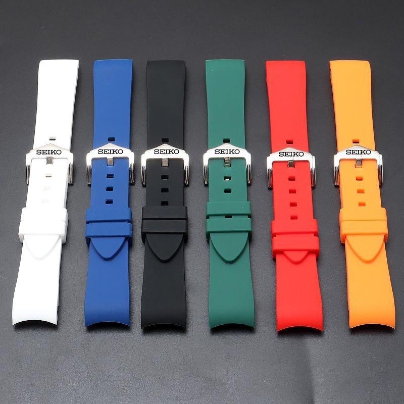 Seiko 5 rubber discount band